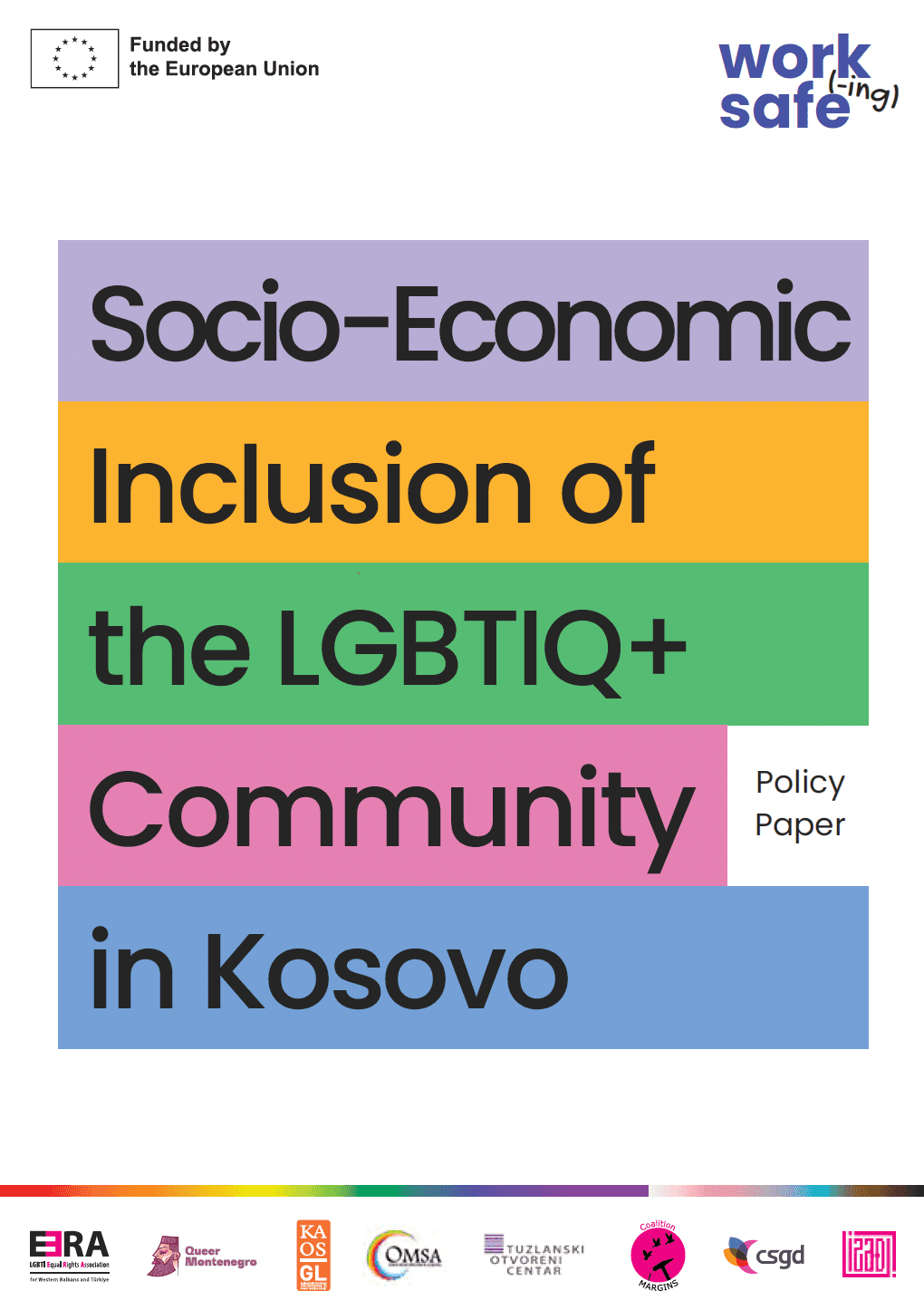 Policy Paper: Socio-economic Inclusion of the LGBTQI+ Community in Kosovo