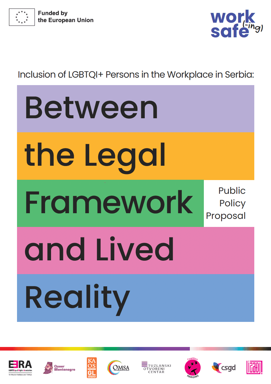Policy Paper: Inclusion of LGBTQI+ Persons in the Workplace in Serbia: Between the Legal Framework and Lived Reality